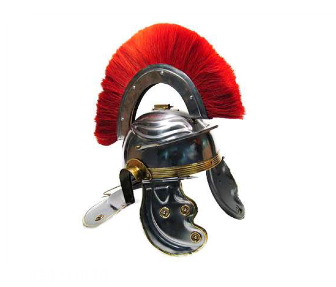 elmo romano imperiale gallico con cresta deepeeka nuovo!