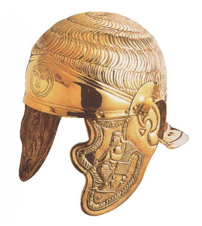 elmo cavalleria romana 1° secolo