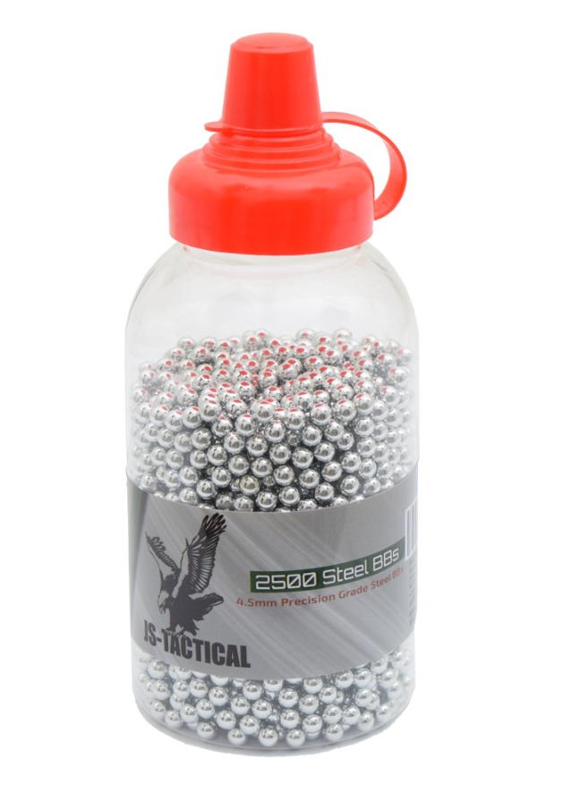 pallini in acciaio 4,5mm 2500 pezzi