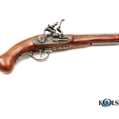 replica pistola antica canna corta