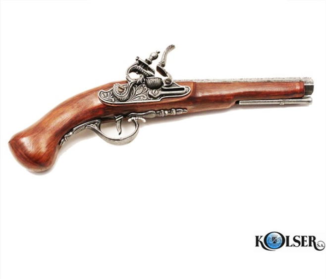 replica pistola antica canna corta