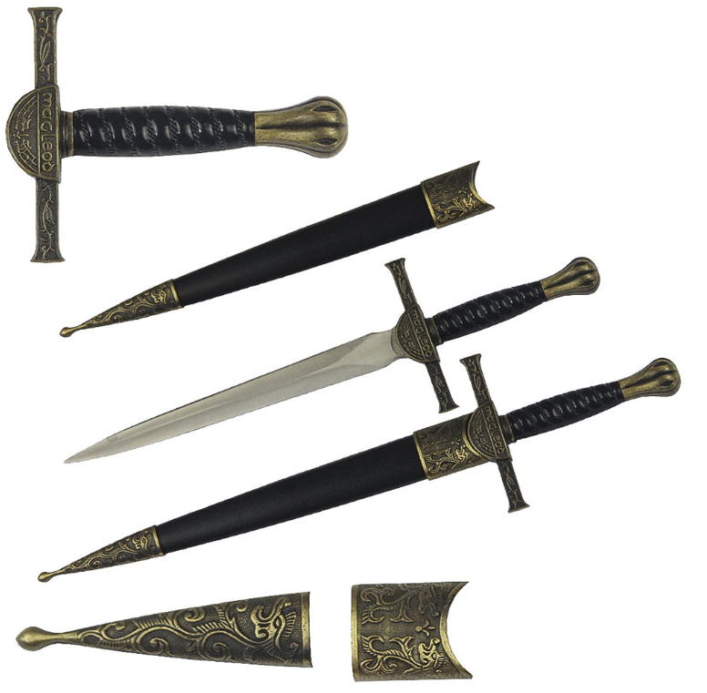 pugnale medievale fodero 3 highlander