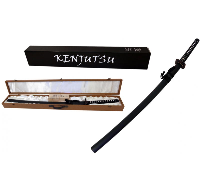 katana alta qualita' kenjutsu acciaio 1045 da pratica