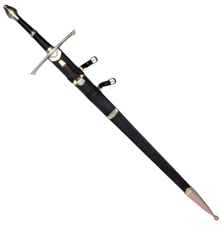 il  signore degli anelli : spada strider con fodero