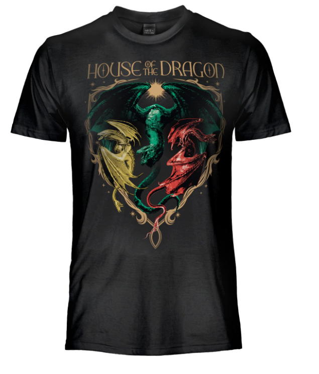 game of thrones-house of the dragon  t-shirt