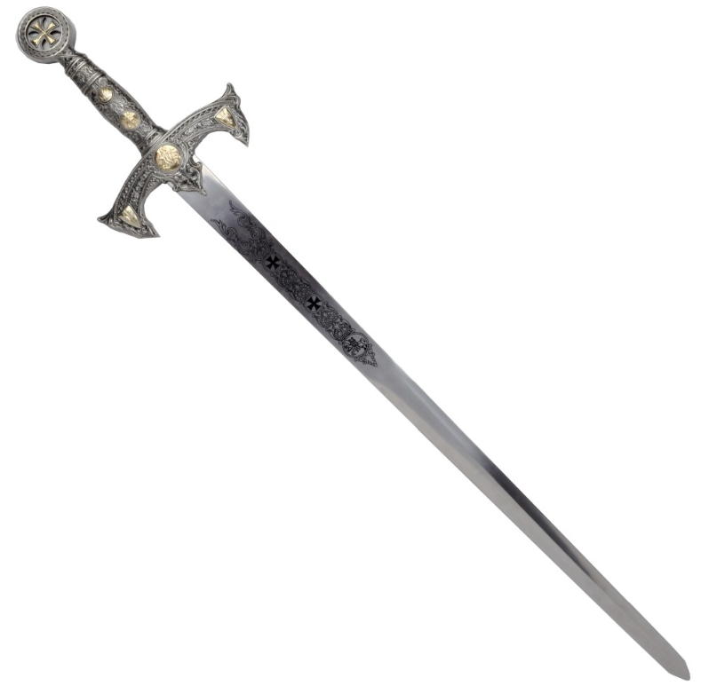 spada templare bicolore