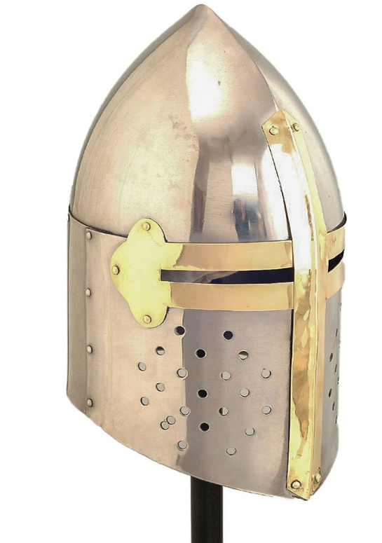 elmo templare coppo ogivato