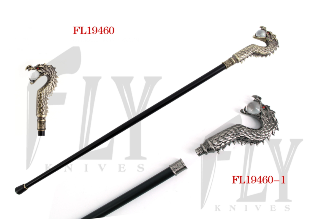 bastone da passeggio dragon