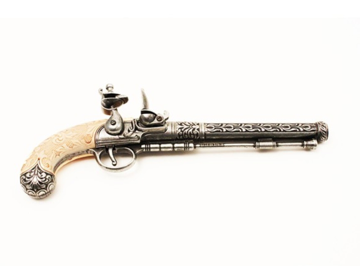 replica pistola antica corta