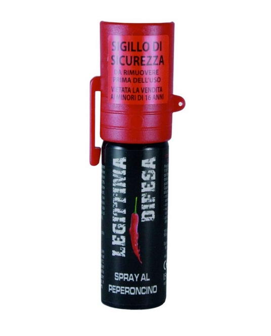 1)spray al peperoncino antiaggressione legiitima difesa