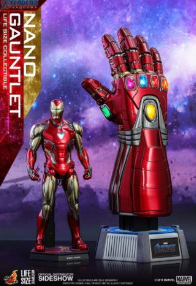 guanto iron man -avengers endgame grandezza naturalelet iron man 52 cm hot toys guanto iron man -avengers endgame grandezza naturalelet iron man 52 cm hot toys