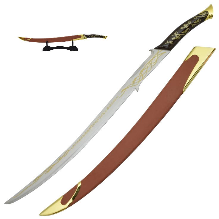 il signore degli anelli :hadhafang fodero high + supporto