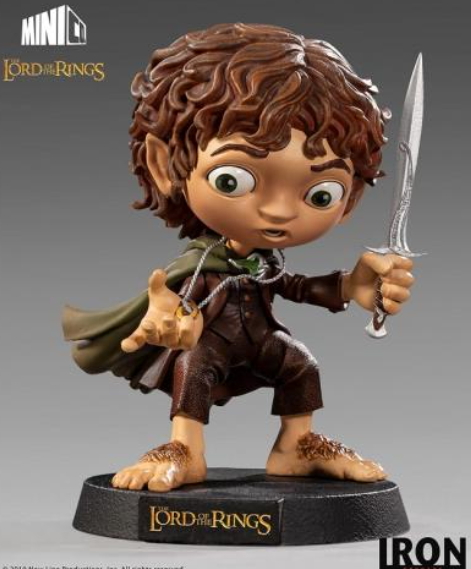 il signore degli anelli statua mini frodo