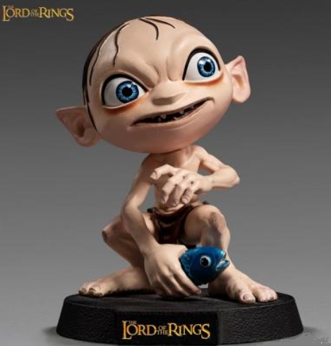 ilsignore degli anelli statua mini gollum