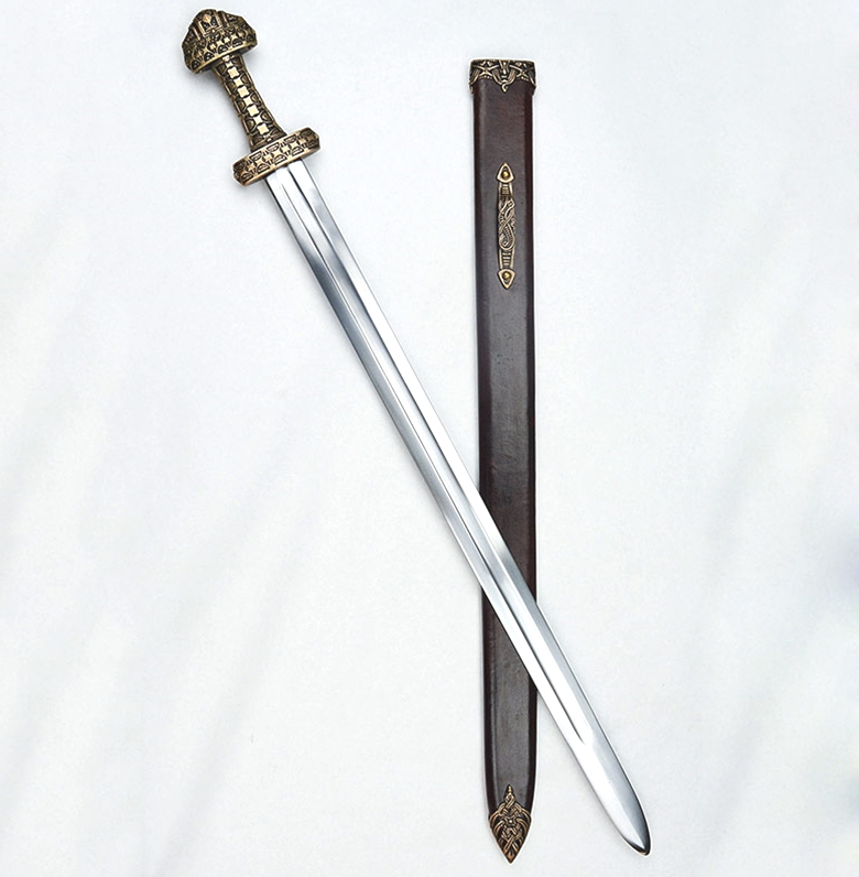 spada viking bronze in acciaio en45
