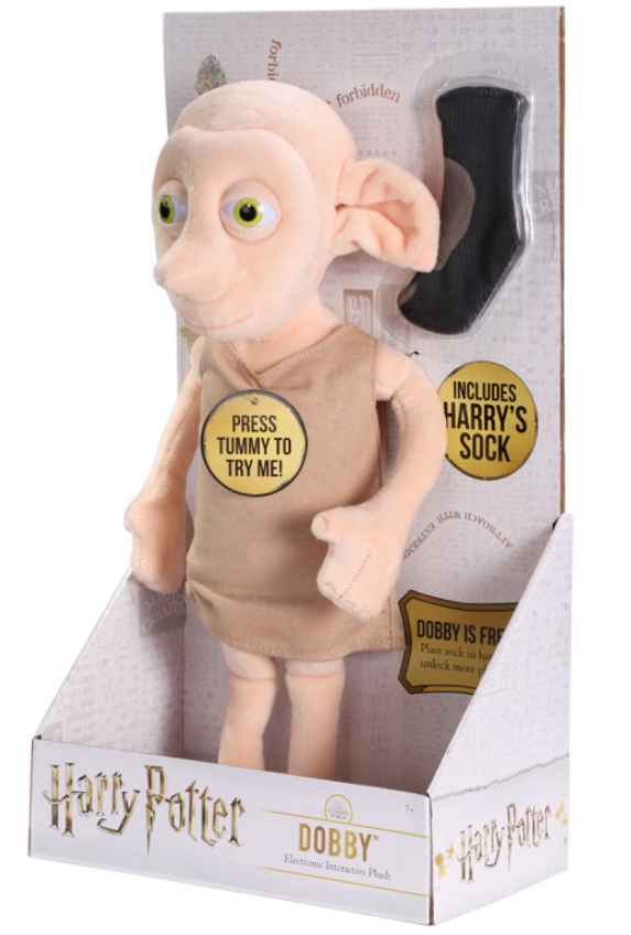 peluche dobby interattivo