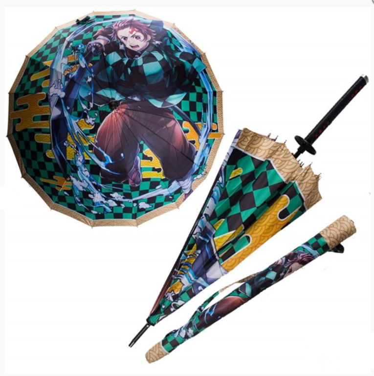 katana/ombrello di tanjiro kamado – kimetsu no yaiba / demon slayer