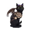 gatto nero steampunk volo felino