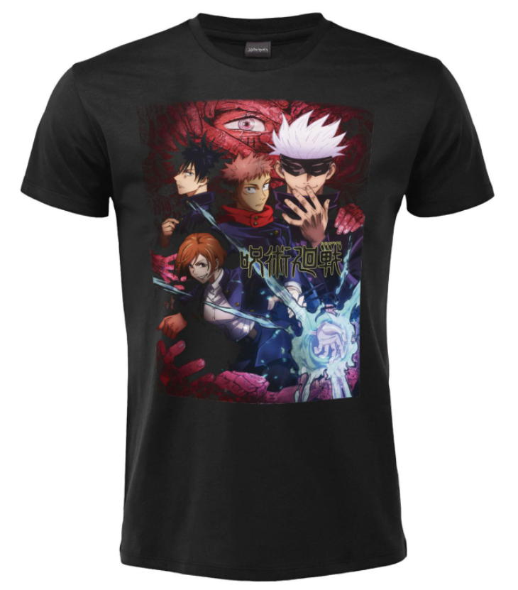 t-shirt jujutsu kaisen