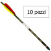 freccia in alluminio 16 pollici camo 10 pezzi