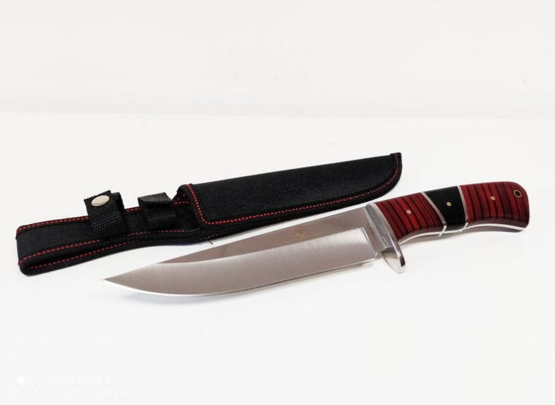 coltello in acciaio impugnatura in legno 236