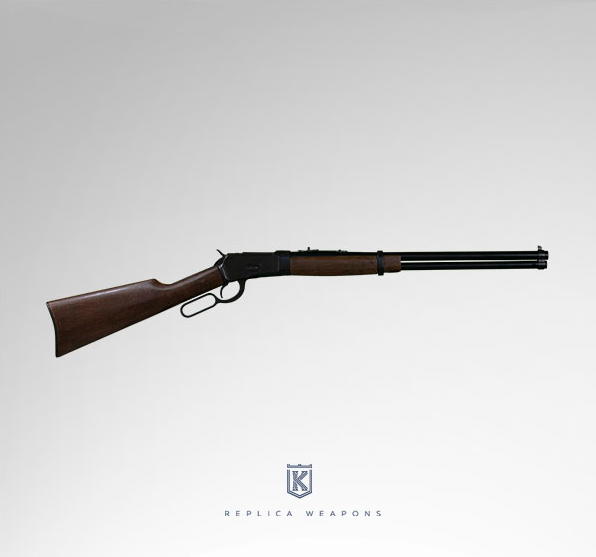 replica rifle winchester carbine 98 cm usa 1892 nero