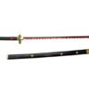 katana enma di zoro serie anime one piece in foam black katana enma di zoro serie anime one piece in foam black