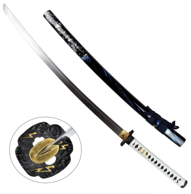 katana blu sakai di jin serie videogame ghost of tsushima katana blu sakai di jin serie videogame ghost of tsushima