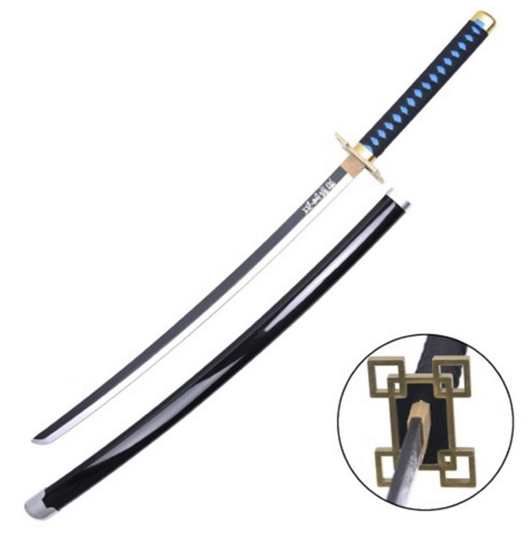 katana muichiro tokito mo dao zu shi – lama in legno katana muichiro tokito mo dao zu shi – lama in legno