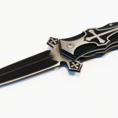 coltello tascabile impugnatura in alluminio