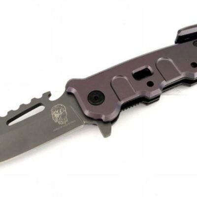 coltello militare grigio