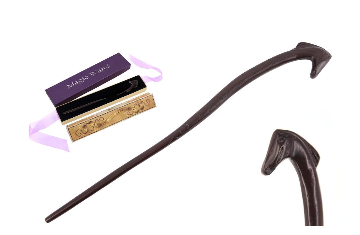 bacchetta di death eater stallion con mappa per magie