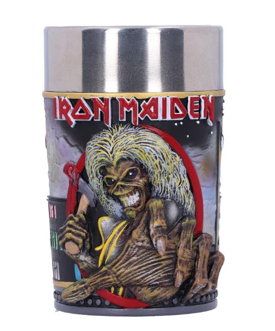 bicchiere shot iron maiden killers