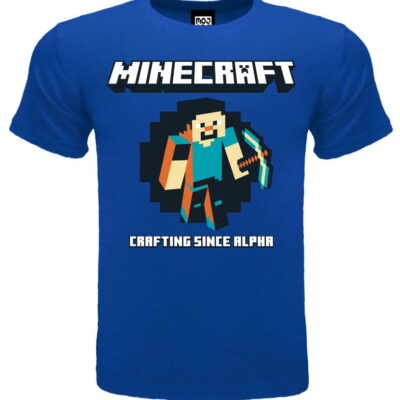 t-shirt minecraft crafting since alpha