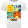 t-shirt pokemon pikachu and friends