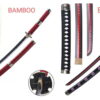 onepiece set 3 katane lama legno + espositore