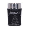 bicchiere shot metallica the black album