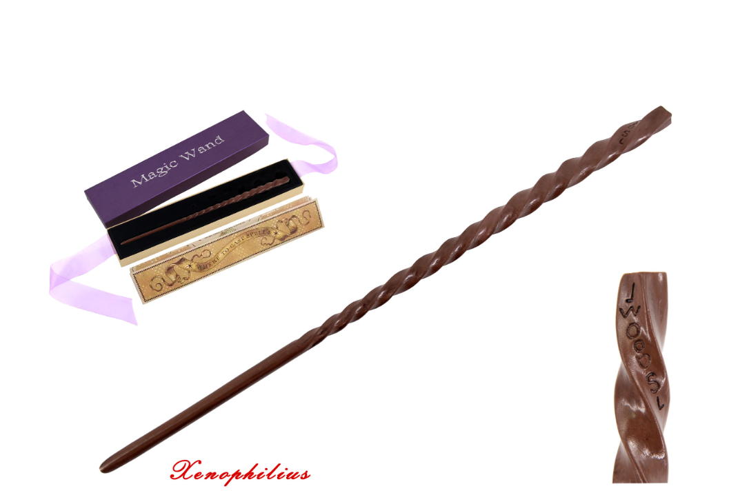 bacchetta di xenophilius con mappa per magie