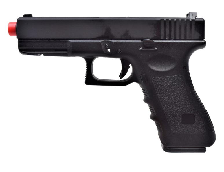 pistola a gas half metal black (hg 185)