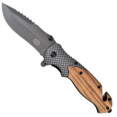 coltello tascabile con perno di apertura