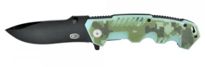 coltello tascabile con perno di apertura