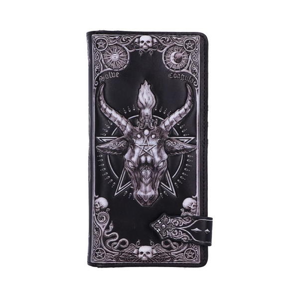 portafoglio pochette baphomet