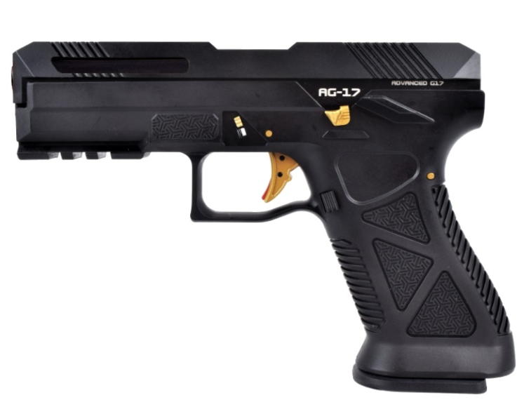 pistola a gas ag-17 nero