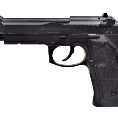 pistola a gas half metal raffica nera