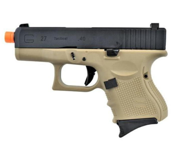pistola a gas g27 gen4 tan