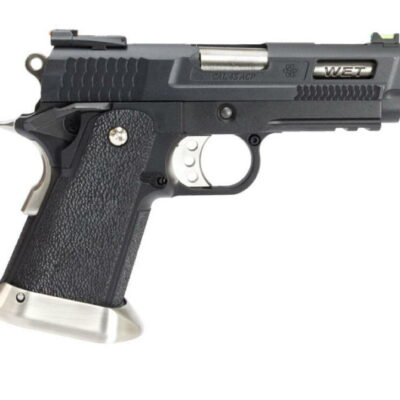 pistola a gas hi-capa 3.8 wet-2 brontosaurus nera