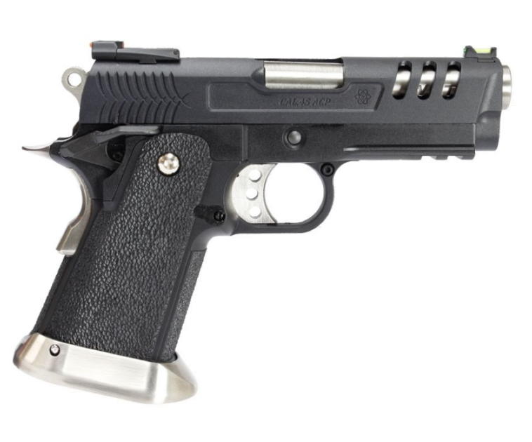 pistola a gas hi-capa 3.8 wet-3 deinonychus nera