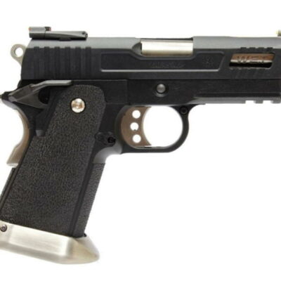 pistola a gas hi-capa 3.8 wet-1 velociraptor nera