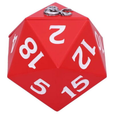dungeons & dragons d20  box dadi 13,50 cm