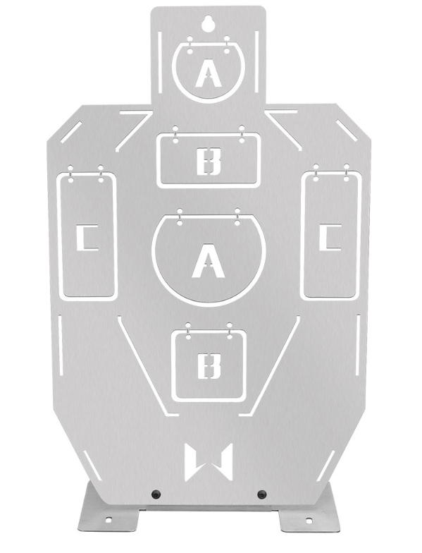 bersaglio shooting training in metallo